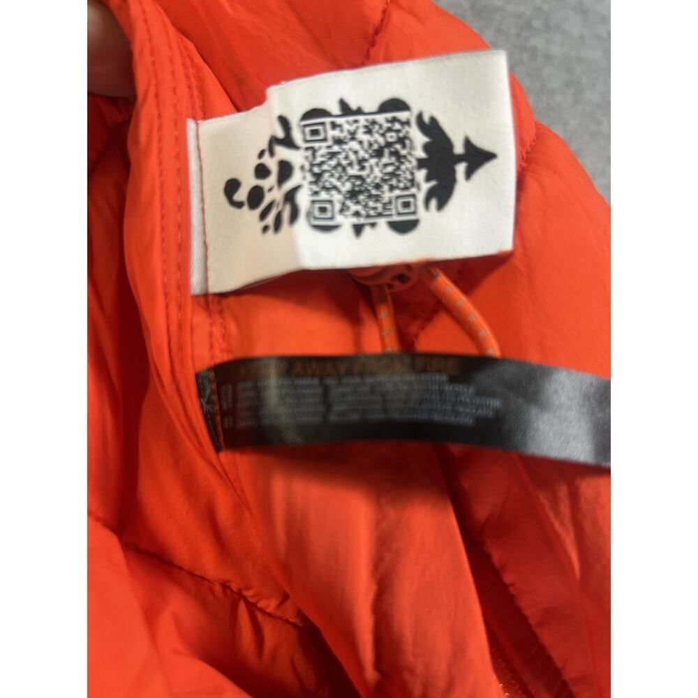 Free People Movement Pippa Packable Puffer Suit Size Large Cherry Red $348 - Picture 9 of 10